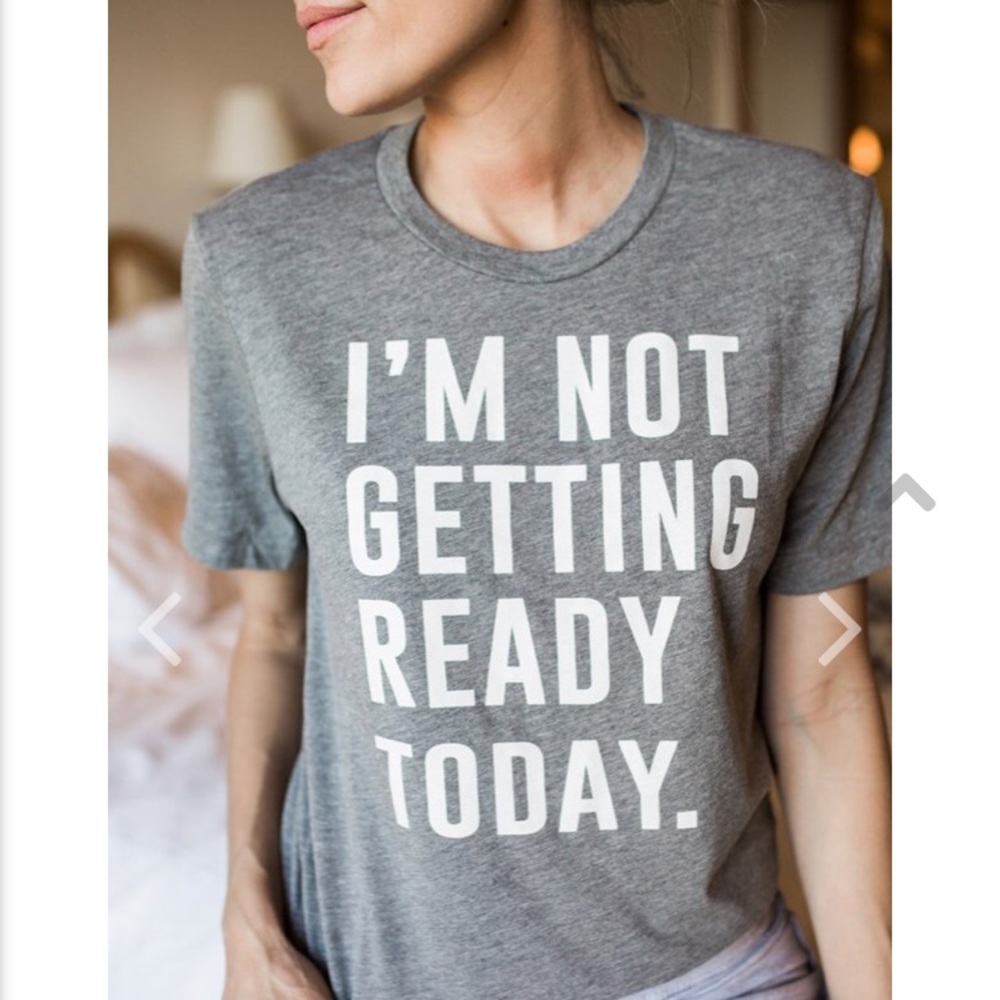 NWT Mom & Me Tees! Not Getting Ready - Picture 3 of 5